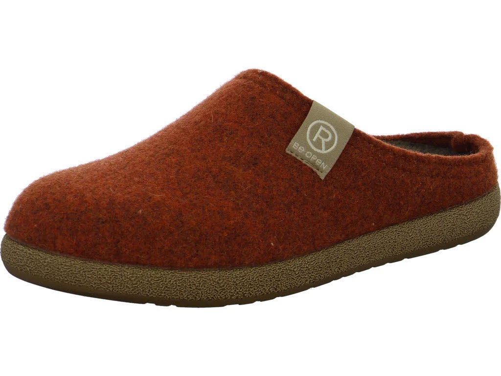 ROHDE Damen Winterpantoffel 6440/78 Tortora rost G (normal)
