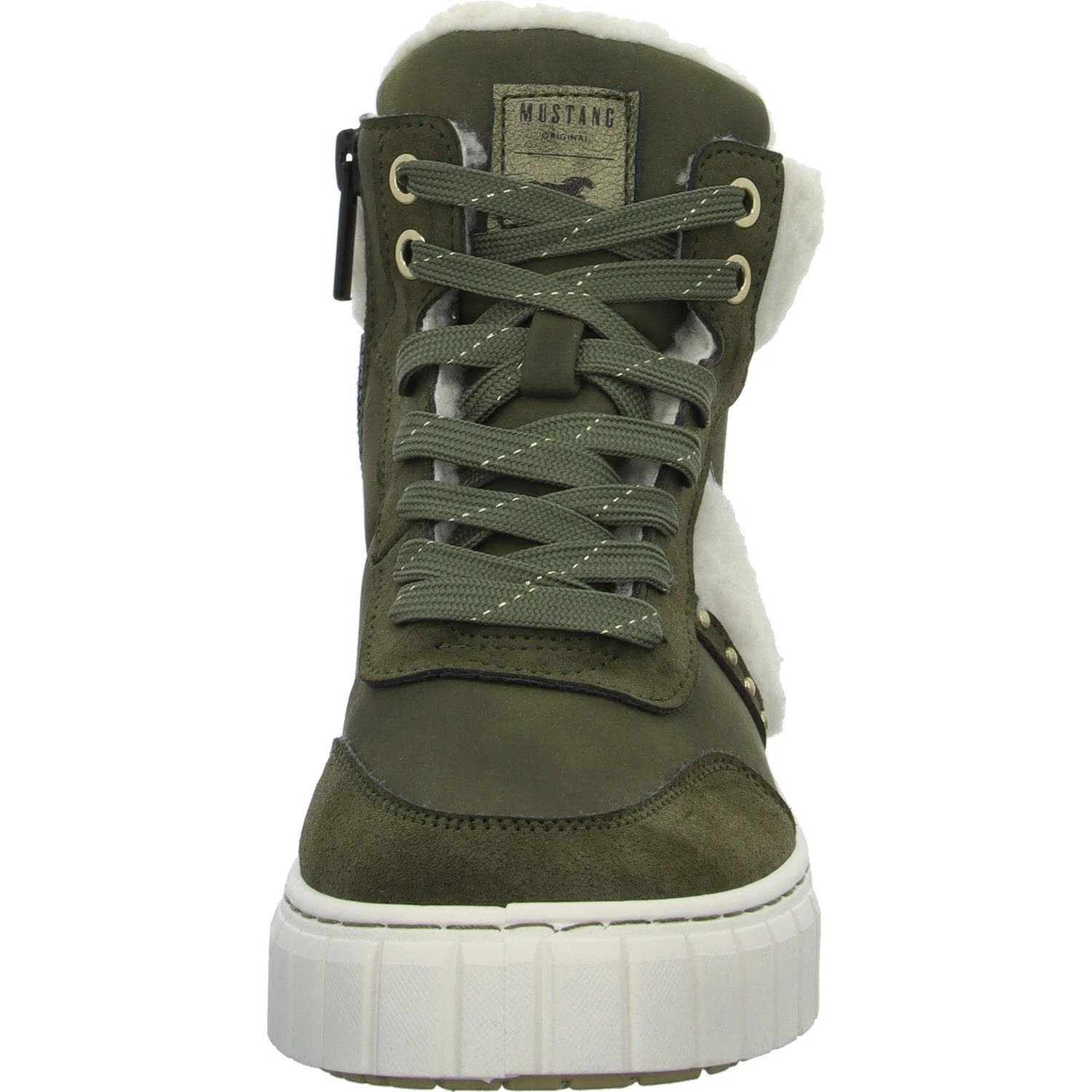 Mustang Damen Schnürstiefel warm 1446607-770 1446607 military normal