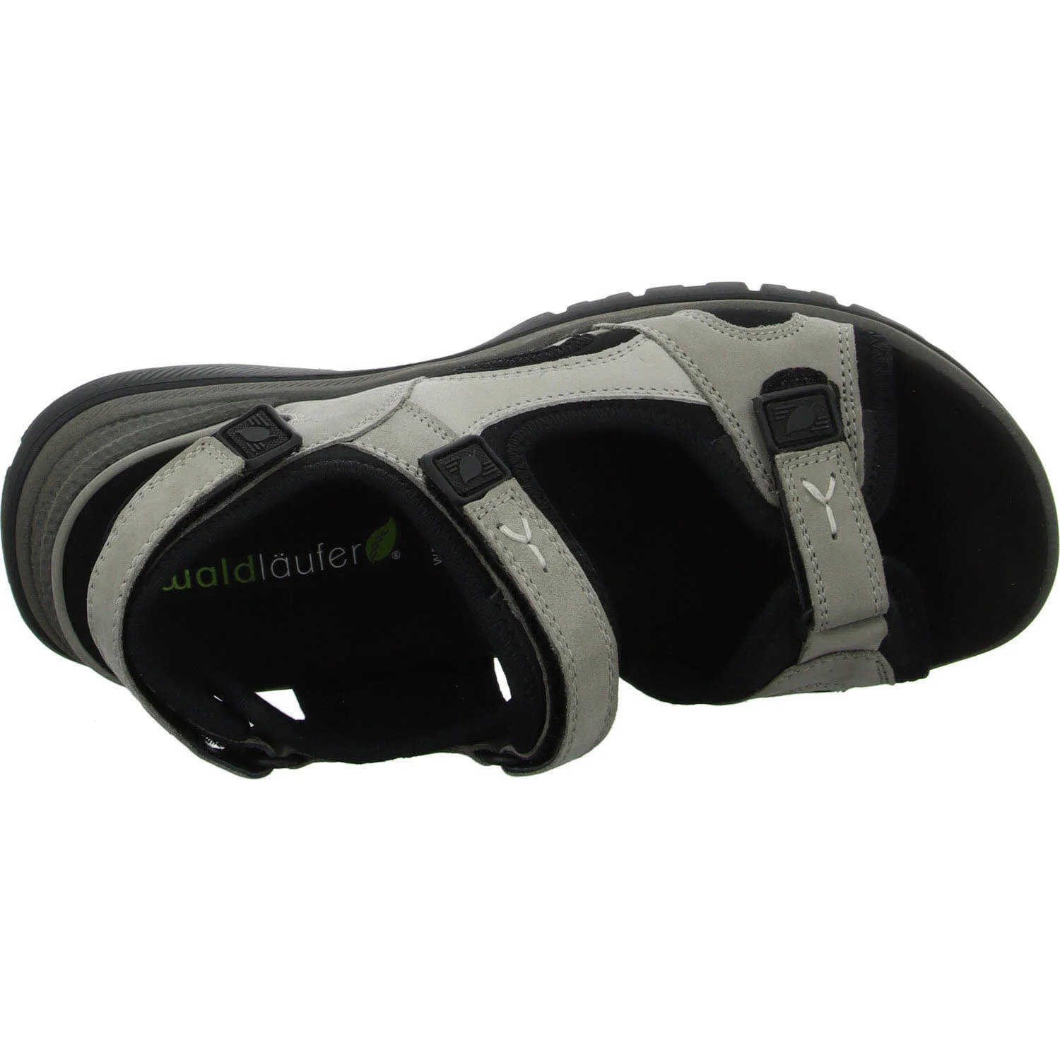 Element 8 von 8 (Bild) – Waldläufer Damen Sandalen 769004-100/003 H-Sora schwarz grau stein H (weit)