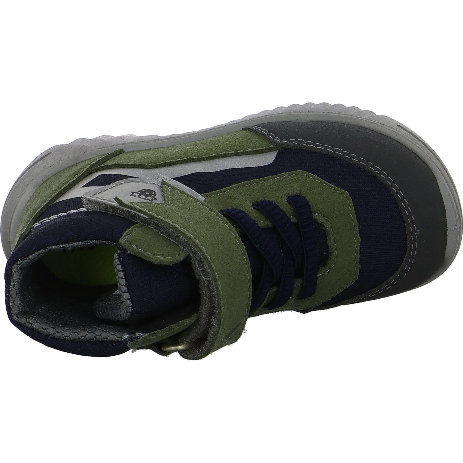 Ricosta Kinderschuh zum Schlupfen 50 3100303/170 Romeo nautic/oliv WMS weit