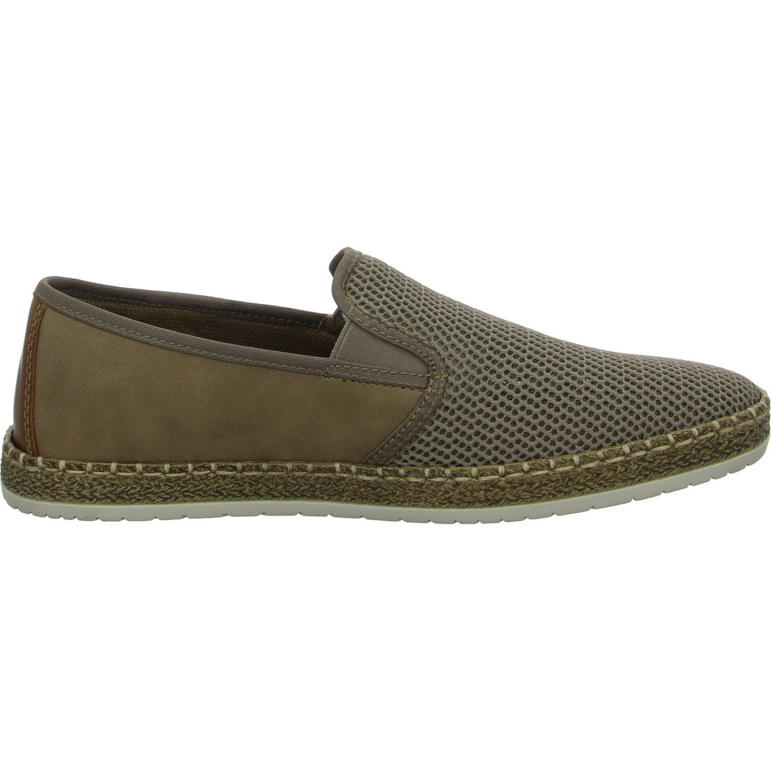 Rieker Herren Slipper B5265-65 B5265 kiesel/fango/amarett G 1/2 (weit)