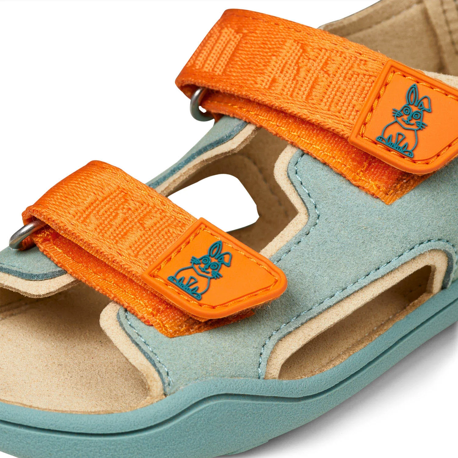Affenzahn Kinder Sandalen 00392-20153 Sandale Vegan Airy Hase grün normal