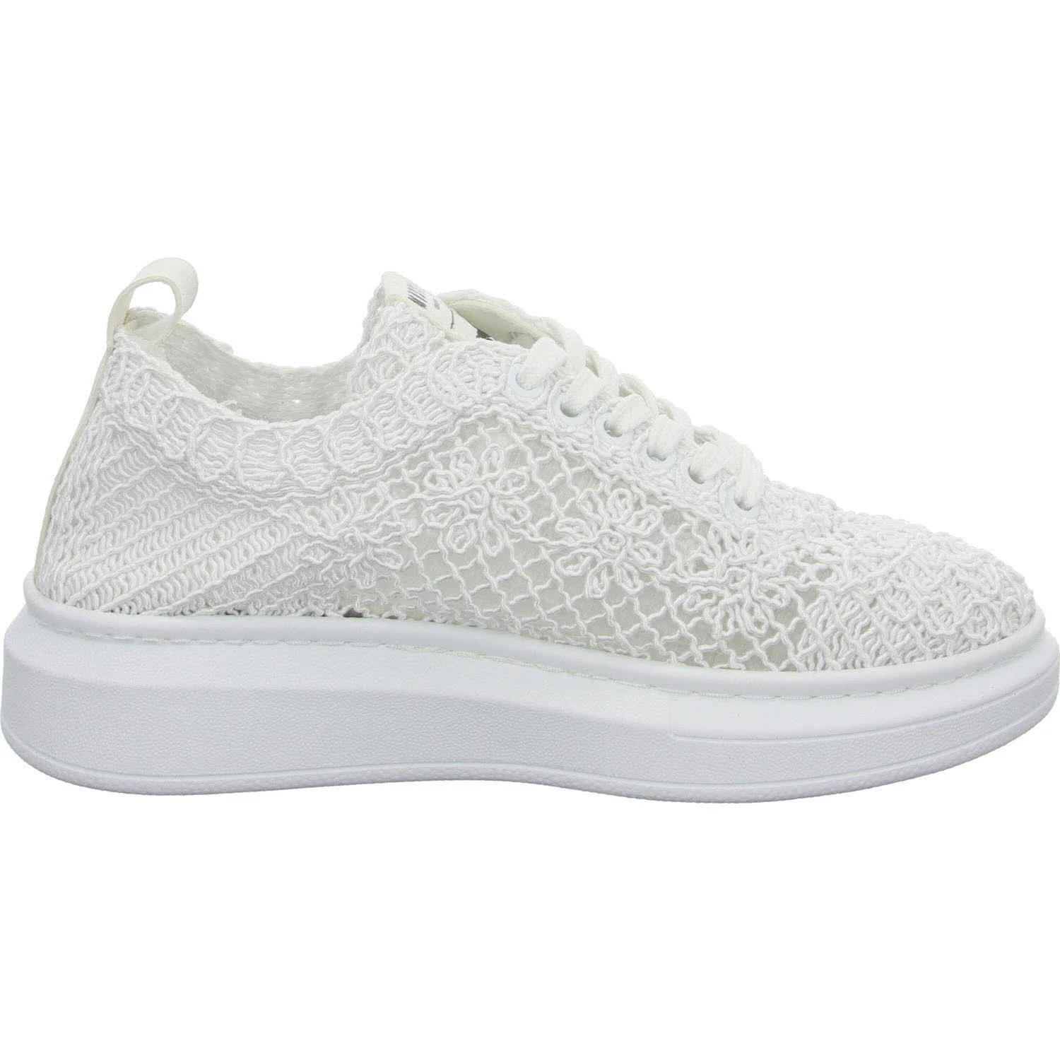 Mustang Damen Schnürschuhe 1468301-1 1468301 weiss normal