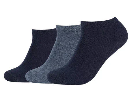 camano Socken kurz 1143003/5999 Unisex ca-soft organic GOTS Sneaker 3p navy