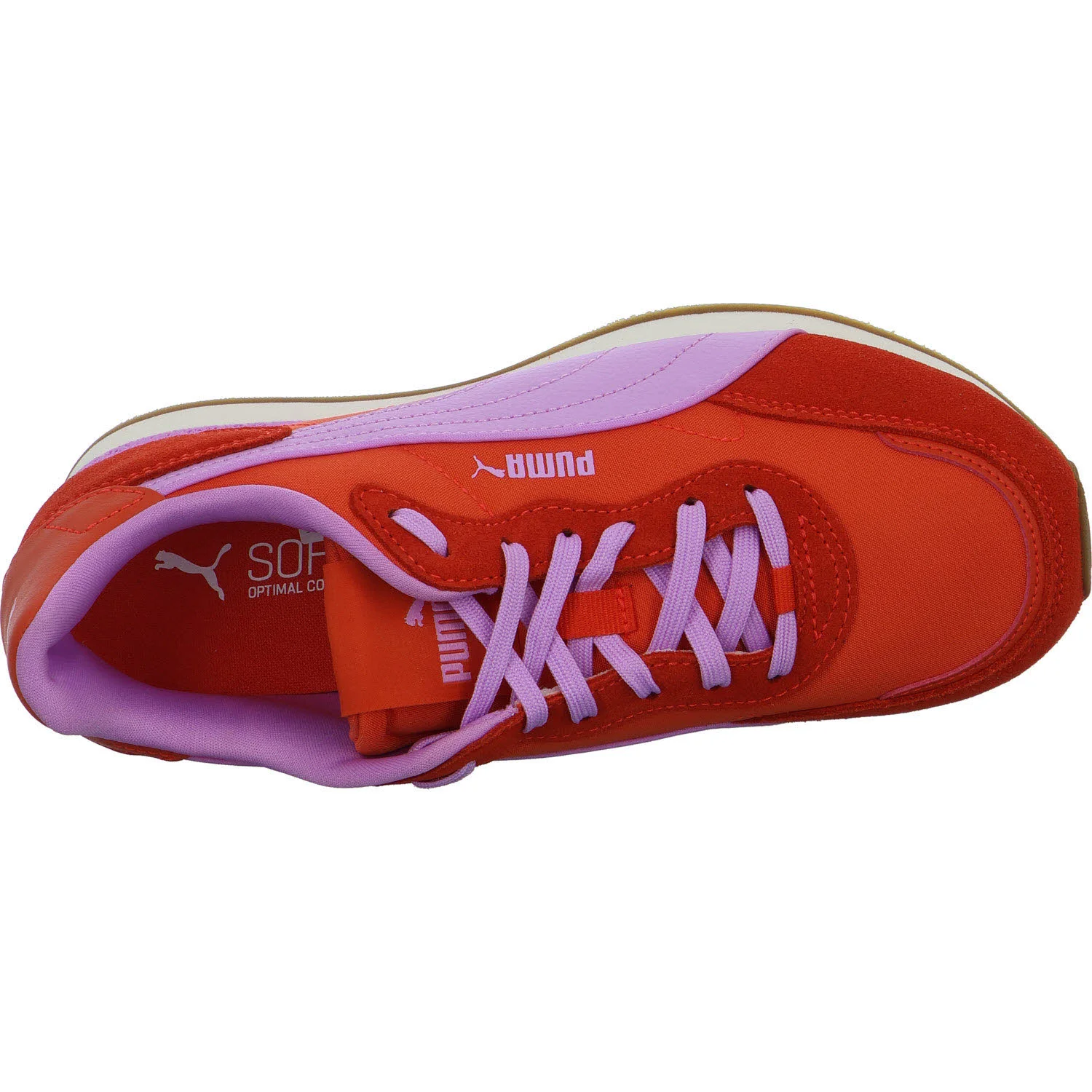 Puma Damen Schnürschuhe 402636/20 ST MILER ROSE red flash-mauve glow-gum normal