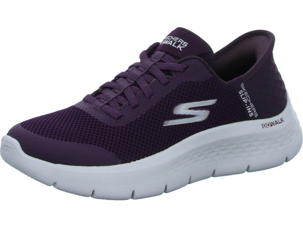 Skechers Damen Slipper 124836 BURG GO WALK Flex - Grand Entry burgundy normal
