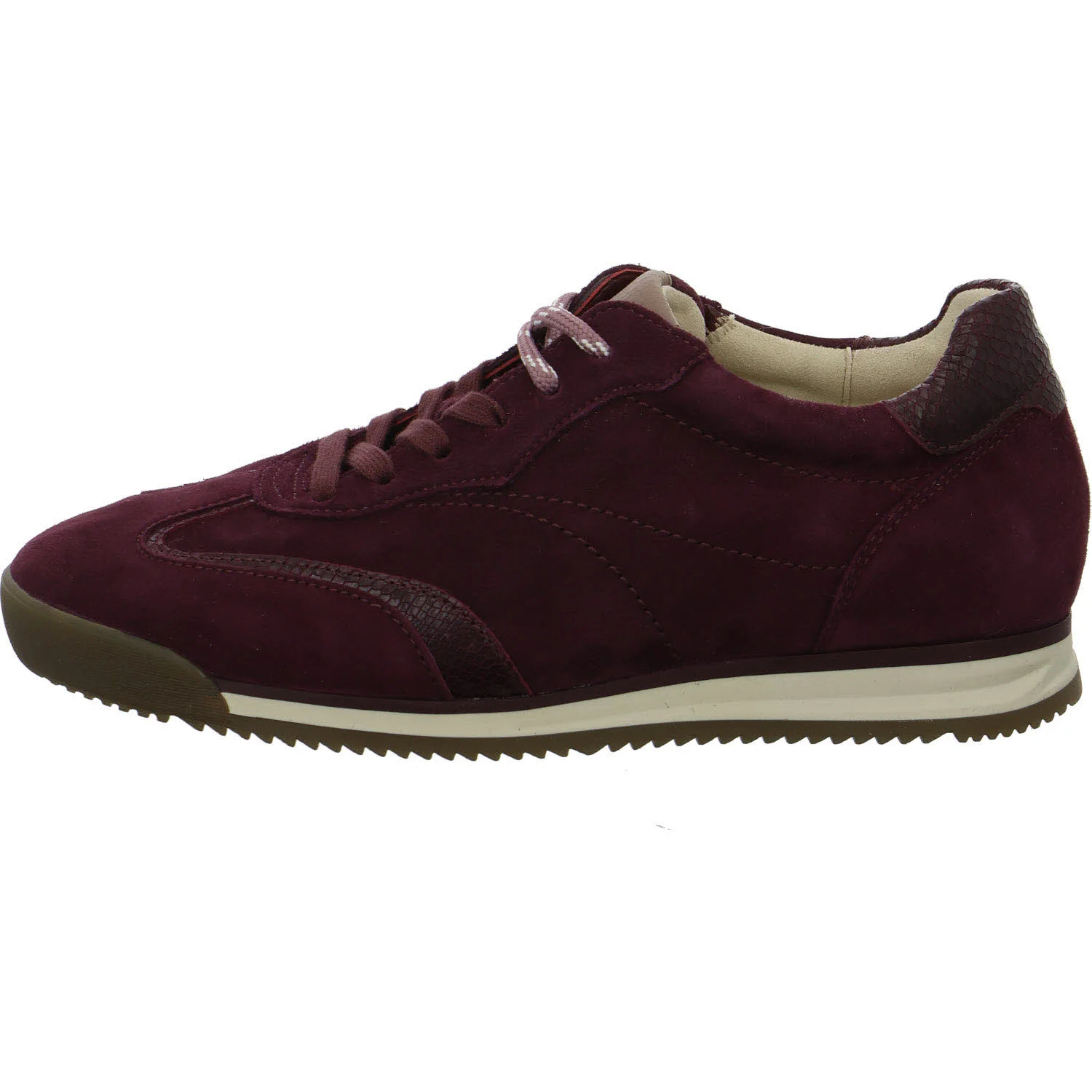 Gabor Damen Schnürschuhe 6025.02.002 6025.02 mulberry/dark rose G (normal)