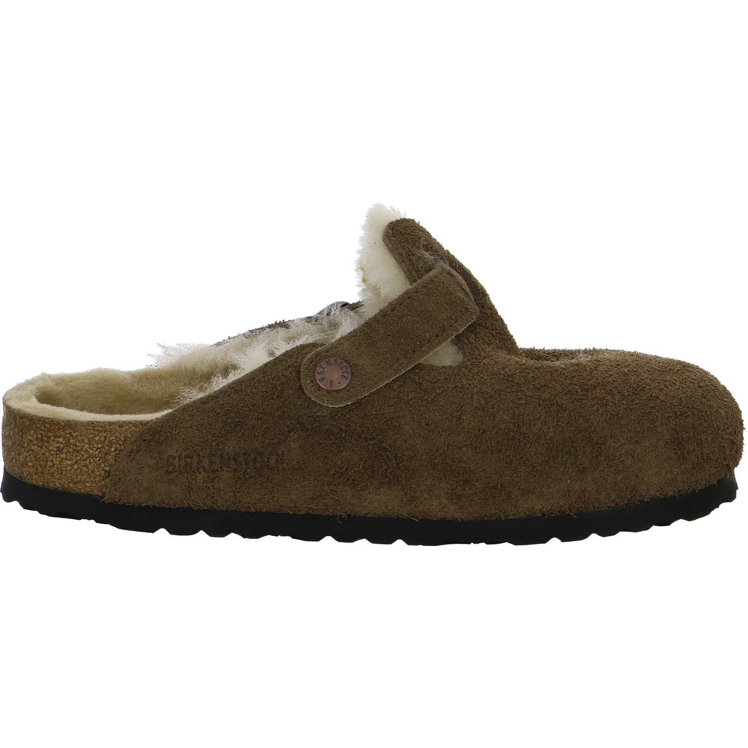 BIRKENSTOCK Damen Winterpantoffel 1032440 Boston Shearling dark tea normal