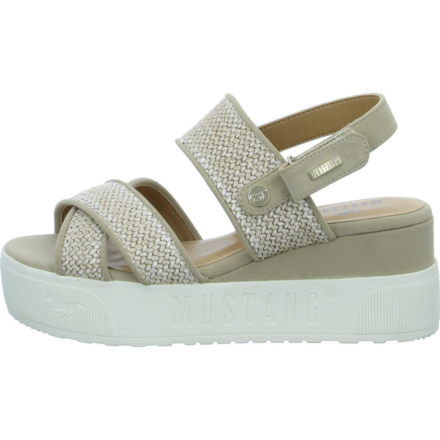 Mustang Damen Sandalen 1459803-4 1459803 beige normal
