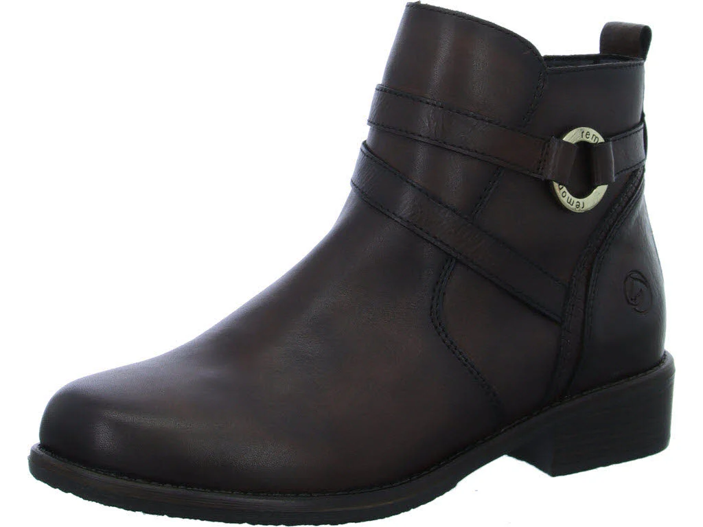 Remonte Damen Stiefeletten D0F77-25 D0F77 nougat/nougat F 1/2 (normal)