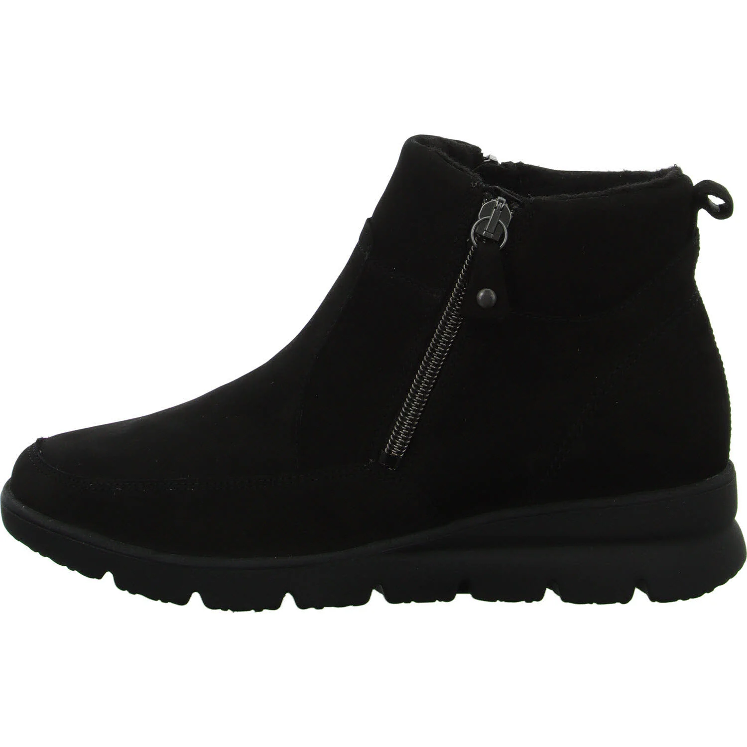 Waldläufer Damen Stiefeletten 902802-191/001 H-Bruni schwarz H (weit)