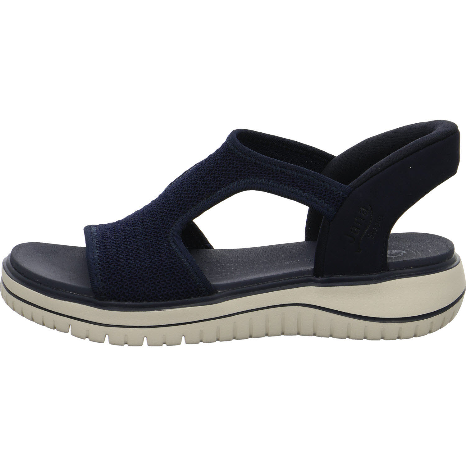 Jana Damen Sandalen 8-28775-46/805 8-28775-46 navy H (weit)