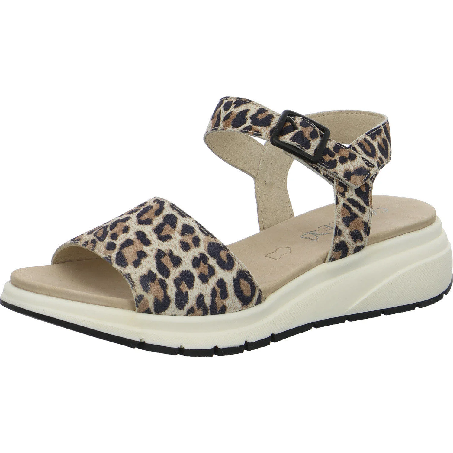 Caprice Damen Sandalen 9-28708-46-458 9-28708-46 leo G (normal)