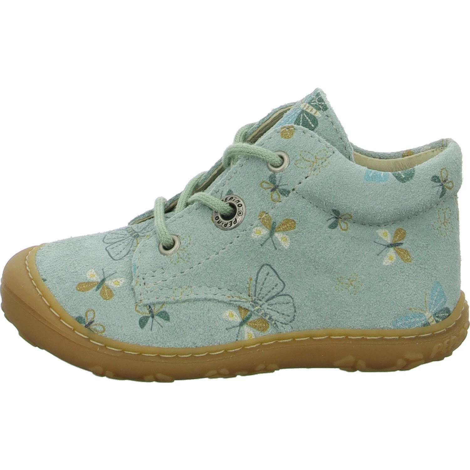 Ricosta Kinder Halbschuhe zum Schnüren 50 1200502/111 Dots ice WMS mittel