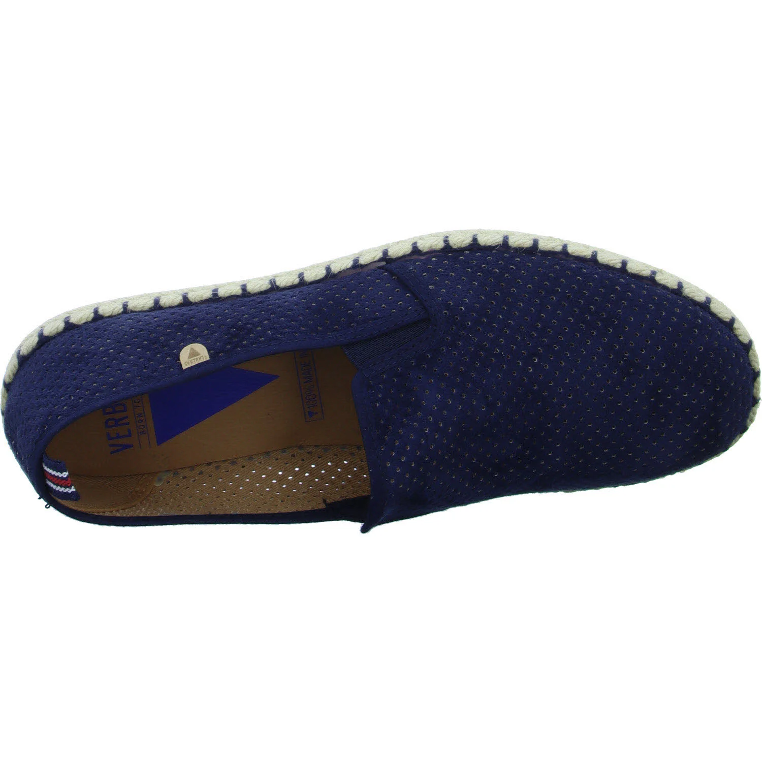 Verbenas Herren Slipper 7500040276 531 TOM HOLE/MICRO marino normal