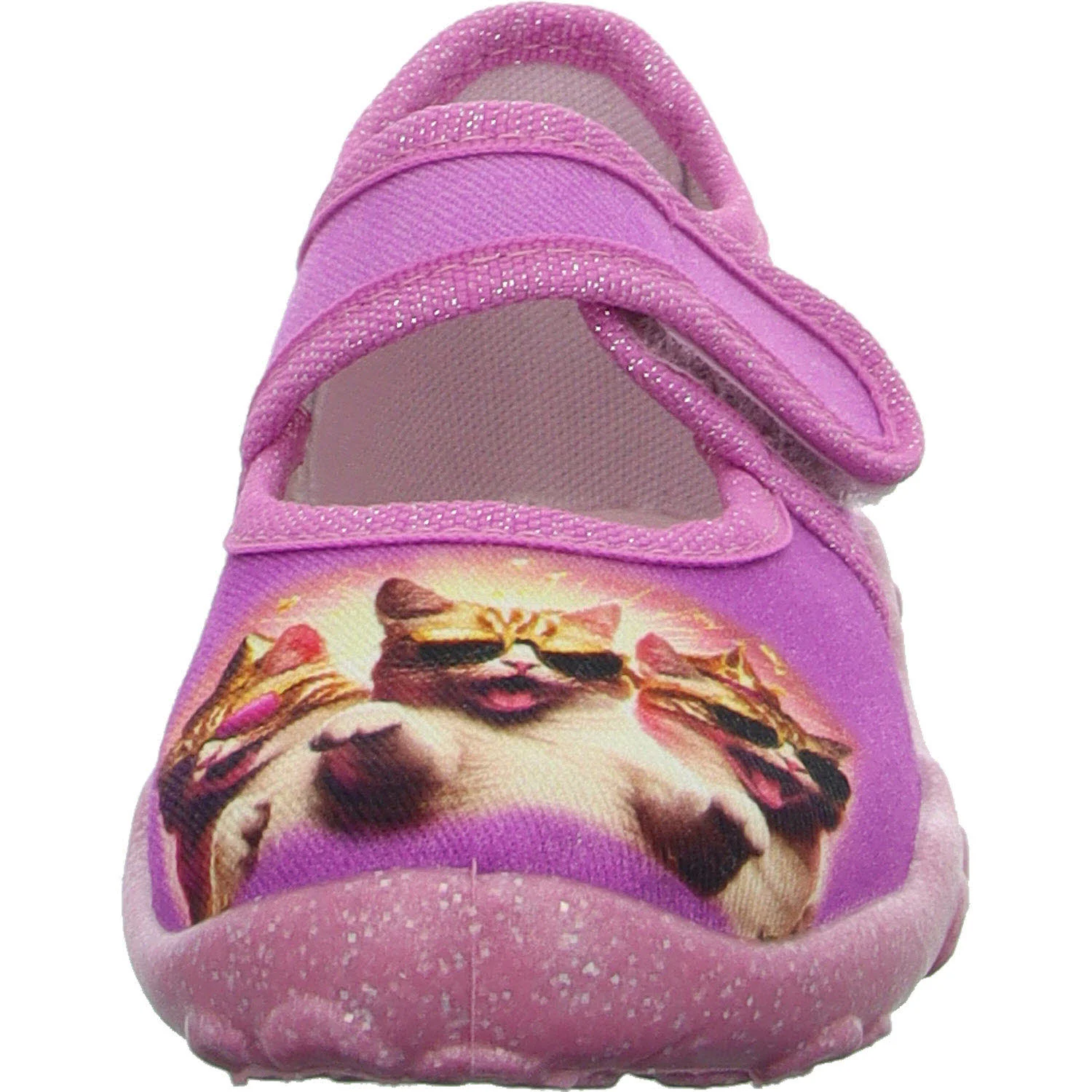 Superfit Kinder Hausschuhe 1-000281-5550 Bonny rosa/mehrfarbig WMS mittel