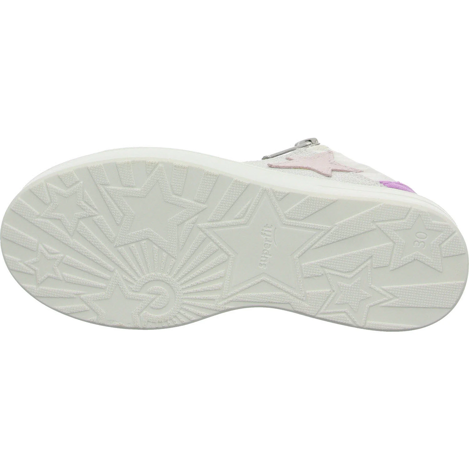 Superfit Kinder Halbschuhe zum Schnüren 1-000802-9010 Stella mehrfarbig WMS mittel