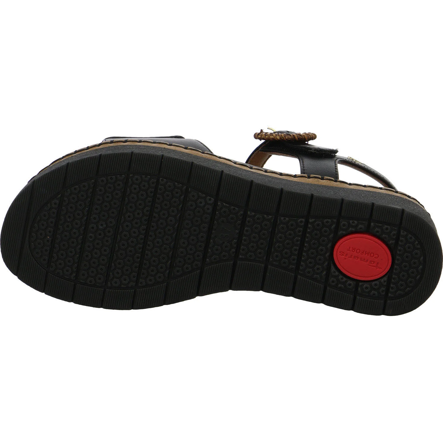 Tamaris Comfort Damen Sandalen 8-88714-46/001 8-88714-46 black weit