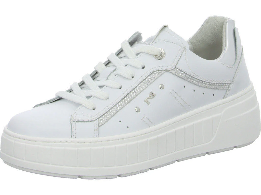 NeroGiardini Damen Schnürschuhe E513093D 707 E513093D bianco normal