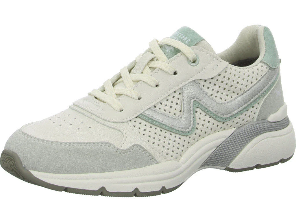 Mustang Damen Schnürschuhe 1512302-283 1512302 ice/silber normal