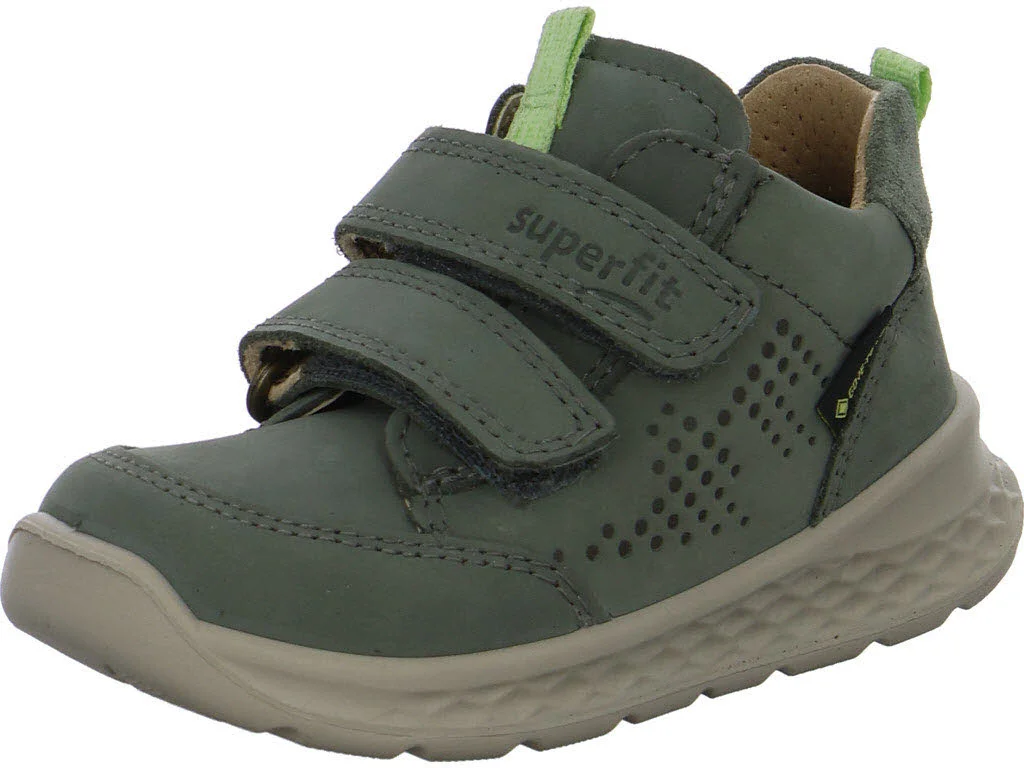 Superfit Kinderschuh zum Schlupfen 1-000369-7050 Breeze grün/hellgrün WMS mittel