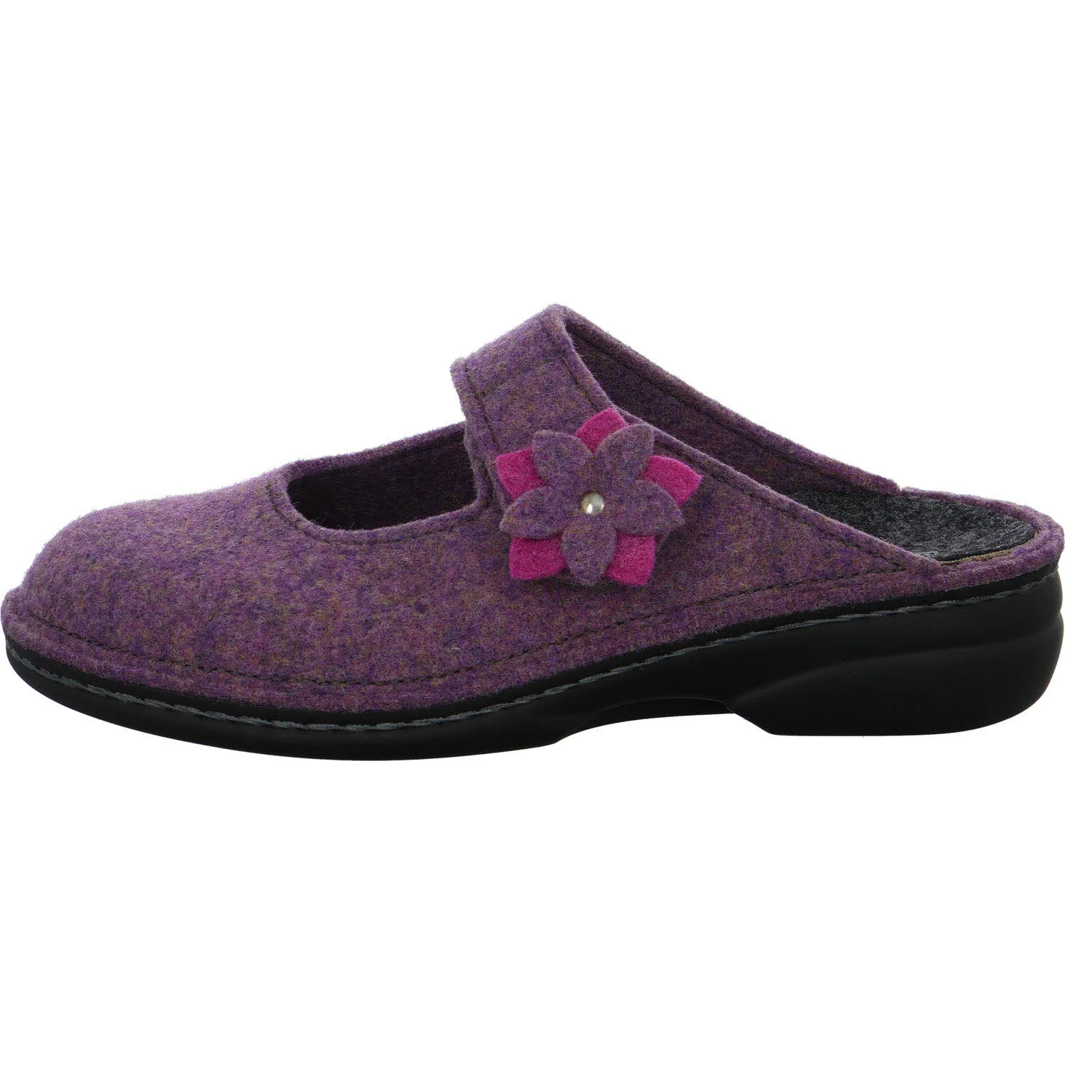 Finn Comfort Damen Winterpantoffel 06560-903174 Arlberg lavanda/pink weit
