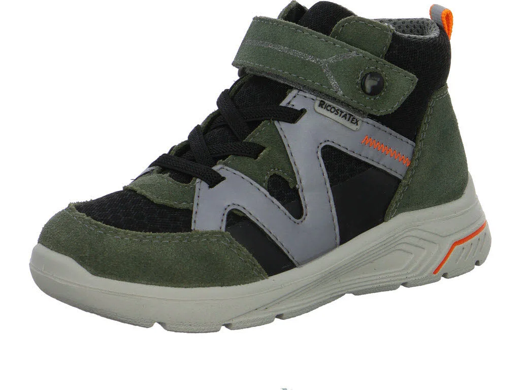 Ricosta Kinder Schaftstiefel 50 5700502/090 Nova salbei/schwarz WMS mittel