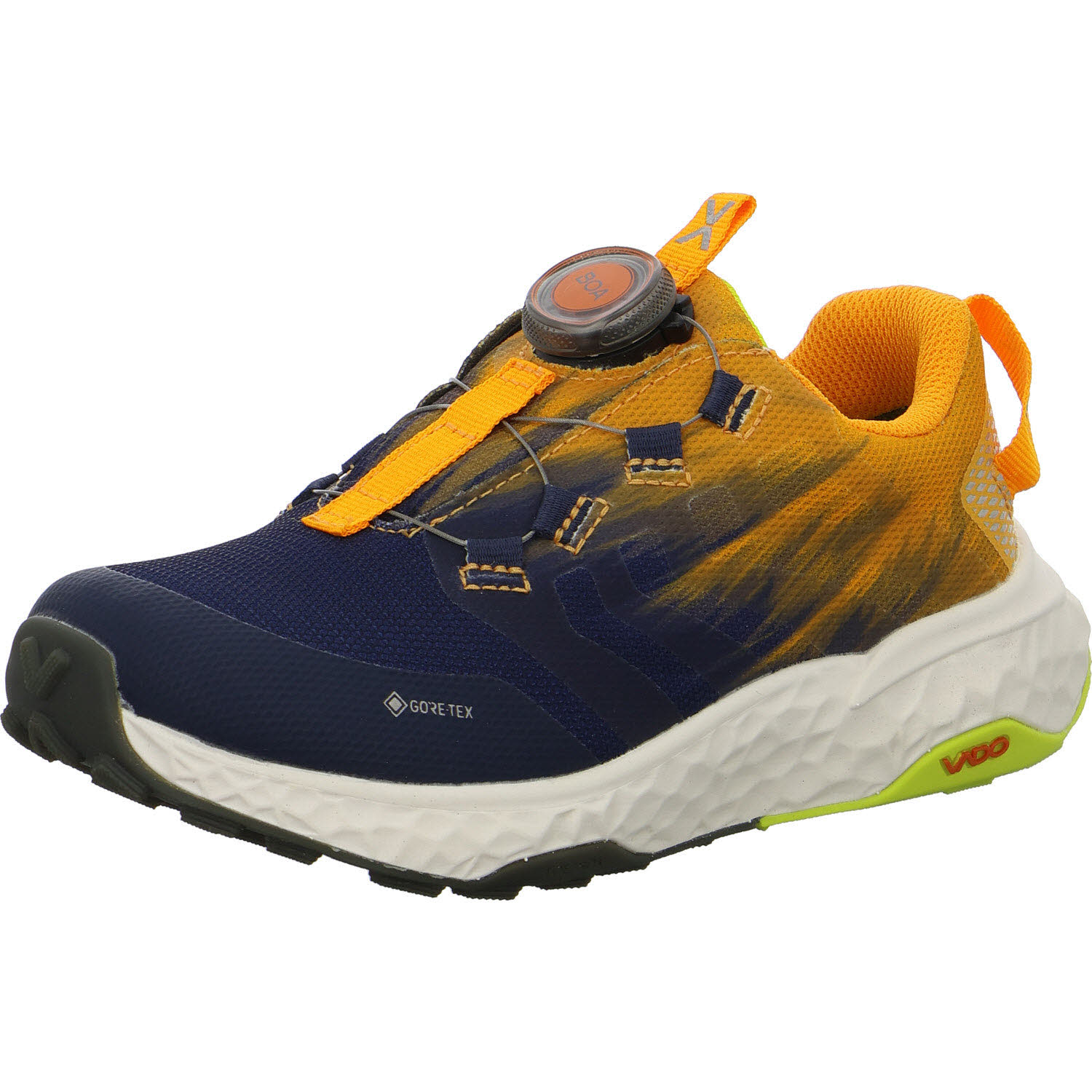 VADO Kinderschuh zum Schlupfen 49001-9000/111 SURFER Lo BOA GTX midnight normal