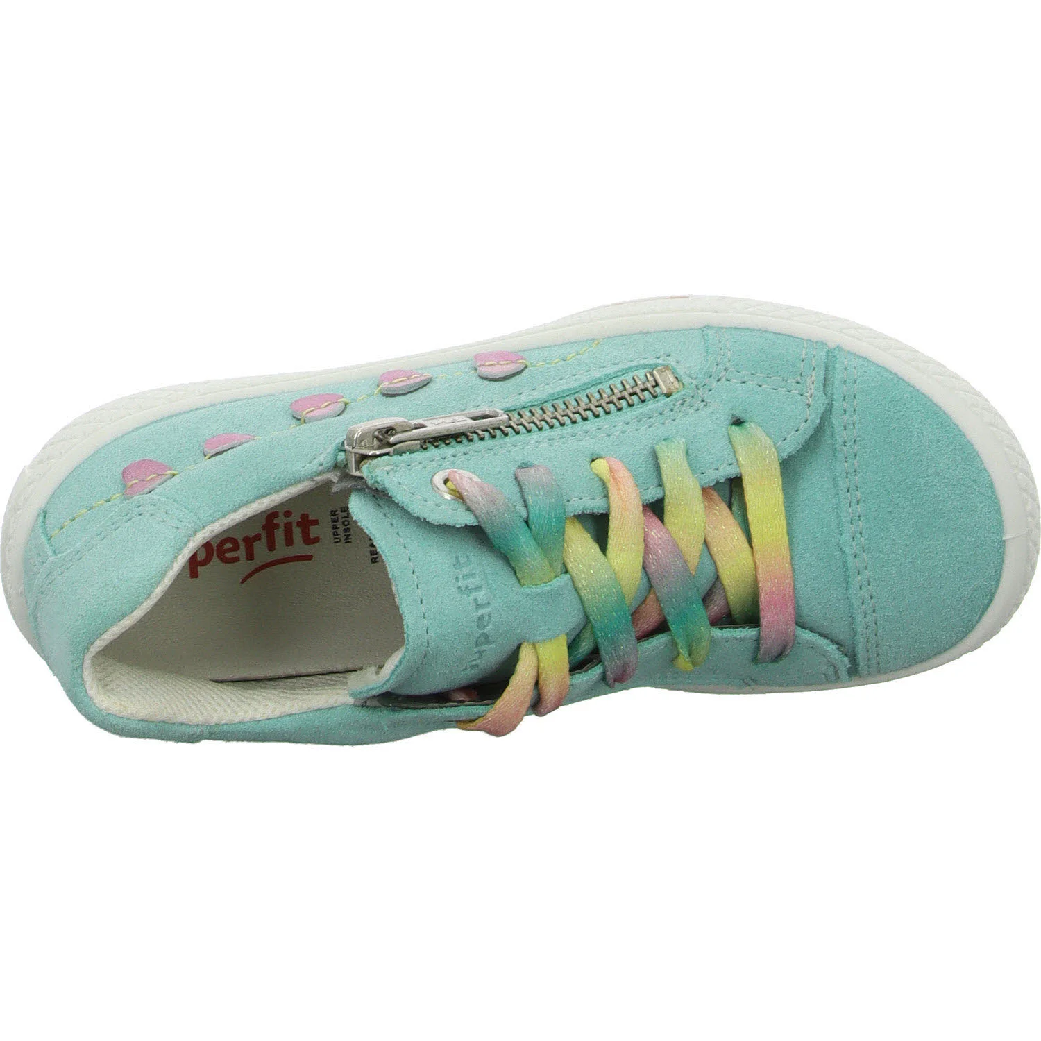 Element 8 von 8 (Bild) – Superfit Kinder Halbschuhe zum Schnüren 1-000093-7500 Tensy hellgrün/rosa WMS mittel