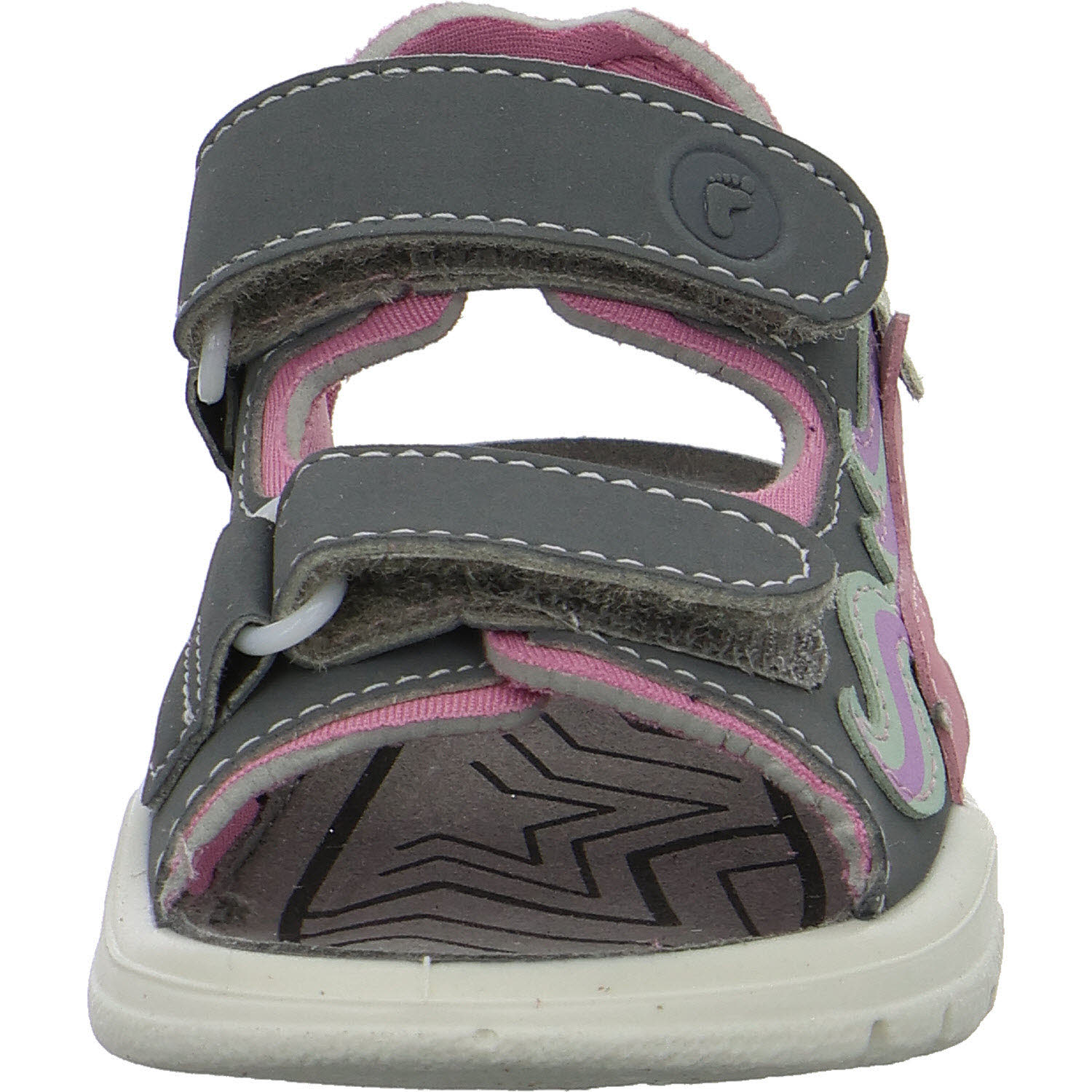 Ricosta Kinder Sandalen 50 6702400/450 Uni graphit/mallow WMS mittel