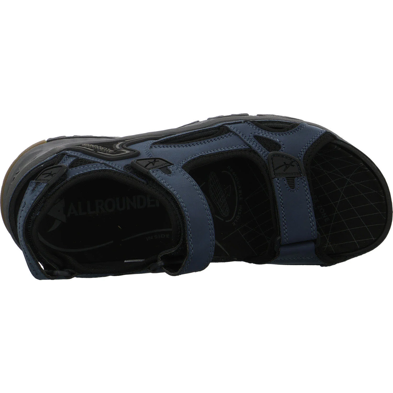 Allrounder by Mephisto Herren Sandalen P2008675 Honduras eclipse normal