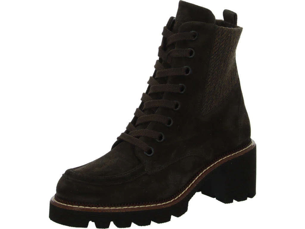 Paul Green Damen Schnürstiefel 8269-010 8269 mocca normal