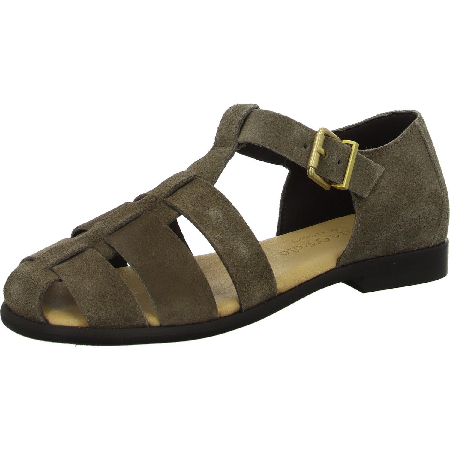 Marc O'Polo Damen Sandalen 602 18631102 325 711 602 18631102 325 faded brown normal