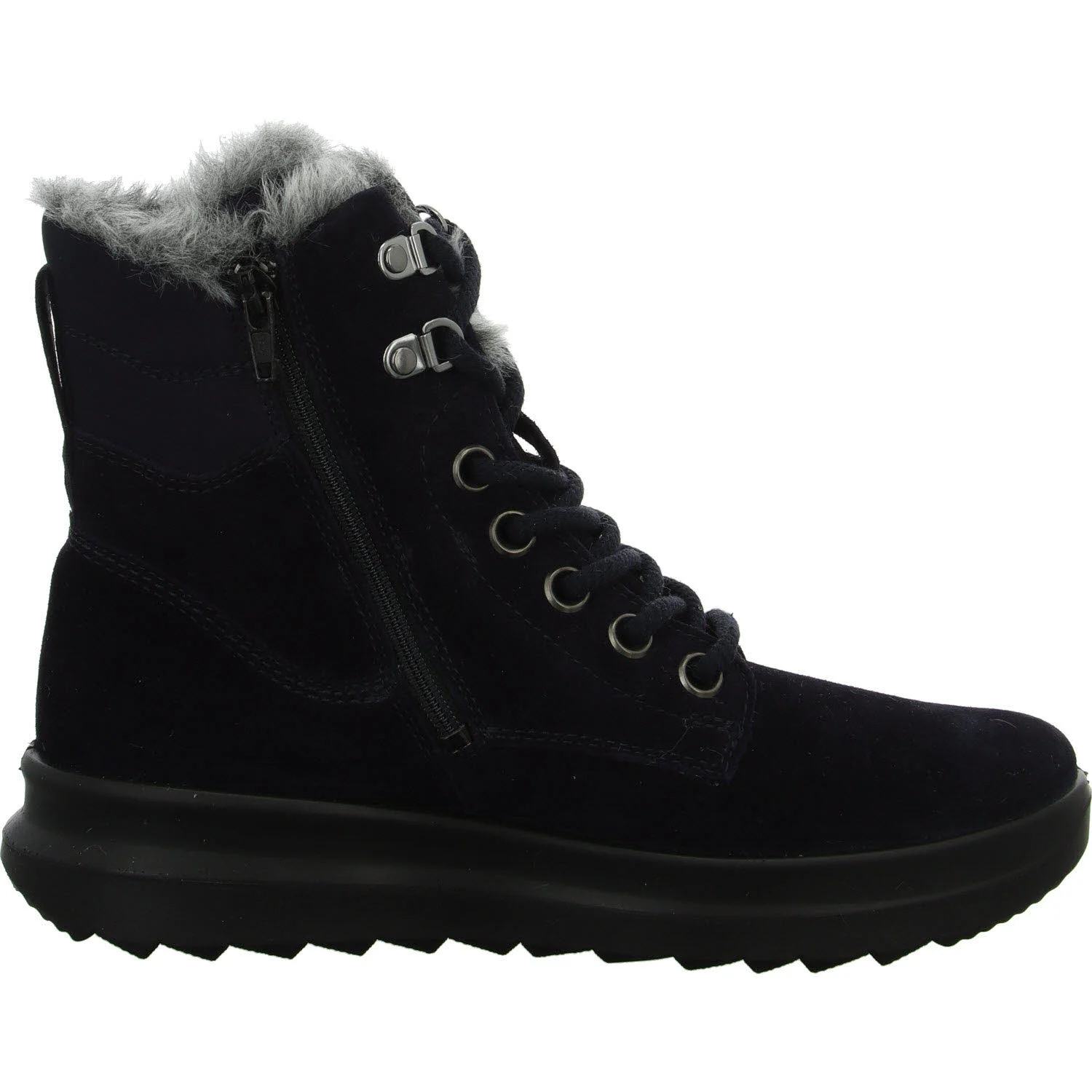Element 7 von 8 (Bild) – Legero Damen Schnürstiefel warm 2-000351-8000 Dreamer ocaen (blau) H (weit)
