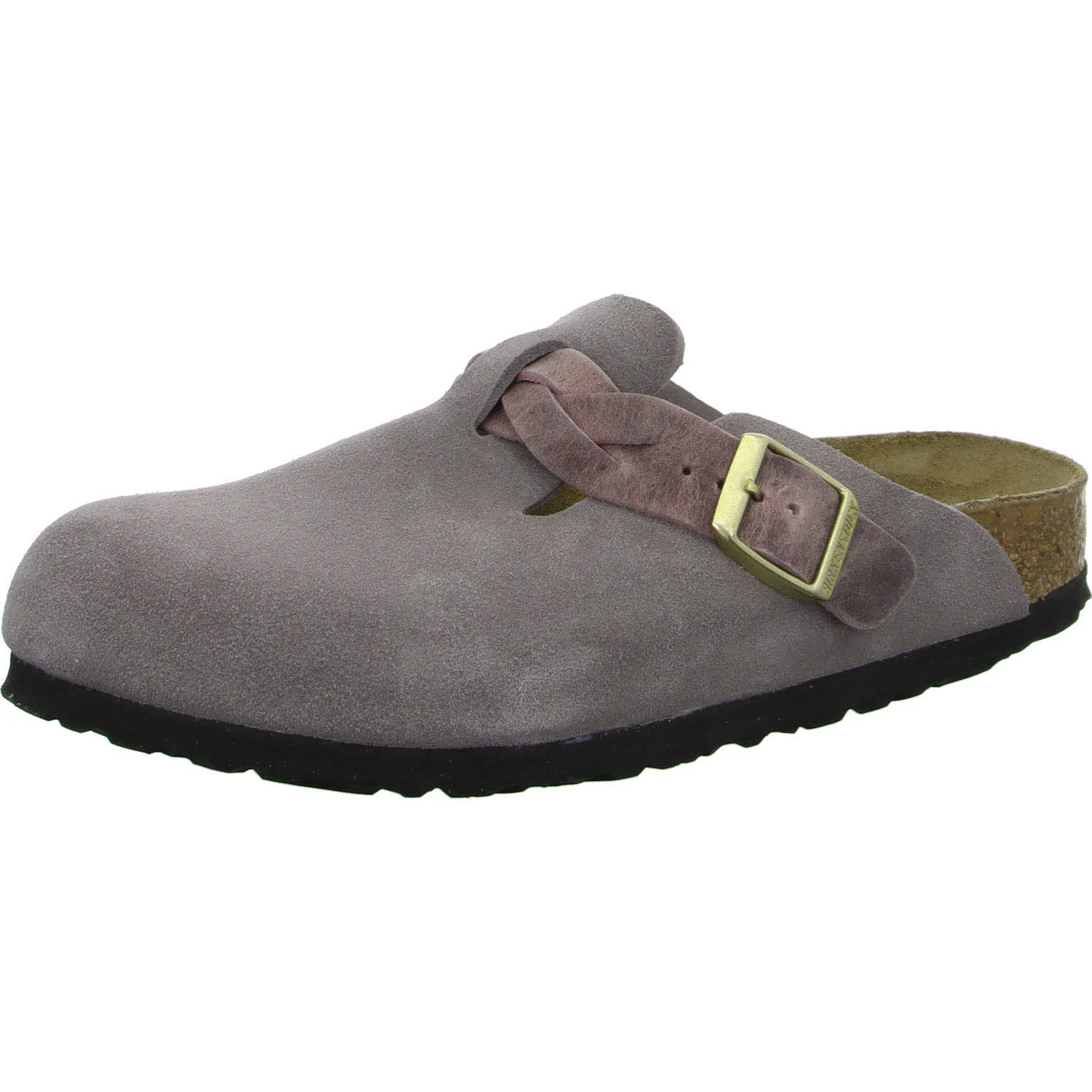 Element 2 von 8 (Bild) – BIRKENSTOCK Clogs 1029122 Boston Braided faded purple schmal