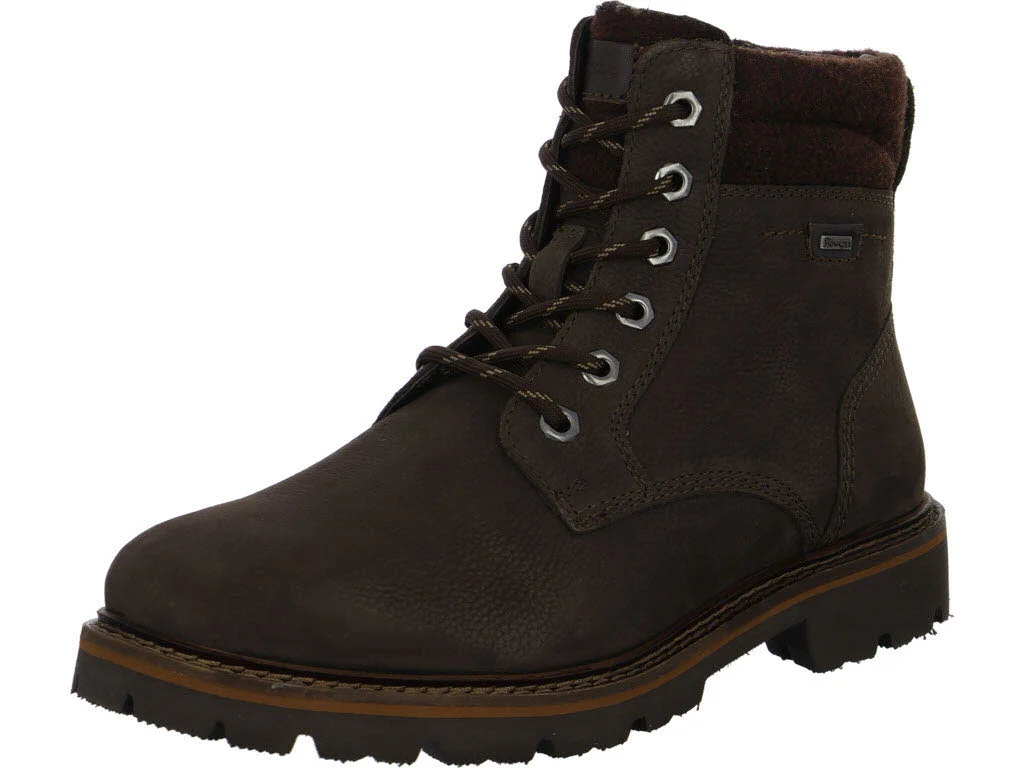 Sioux Herren Schnürstiefel warm 13021 Adalr.-704-Tex-Lf-H caffe/brown H (weit)