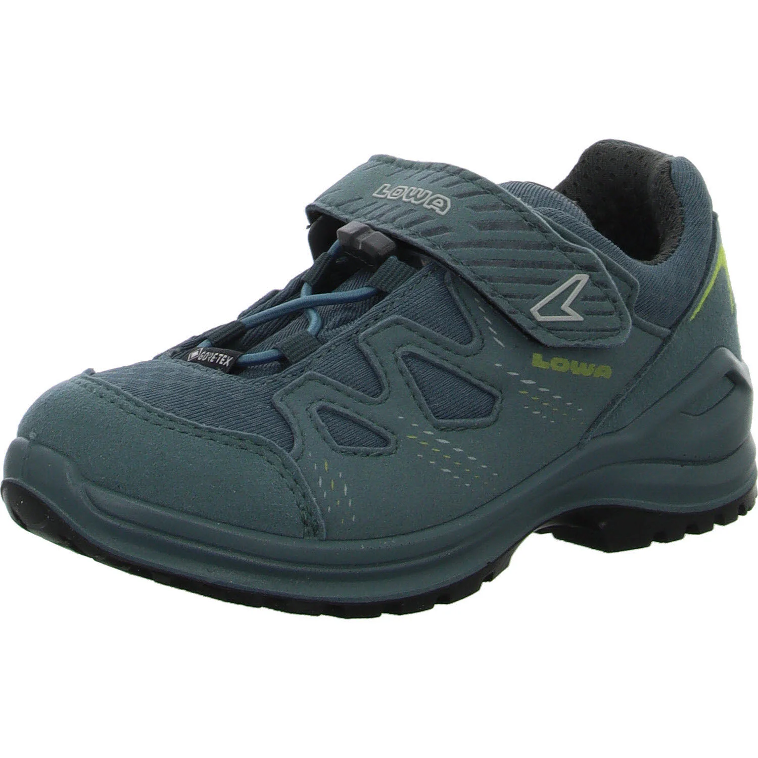 Lowa Kinderschuh zum Schlupfen 641622/7535 Innox Evo II GTX Lo Jr dunkelpetrol/farn normal