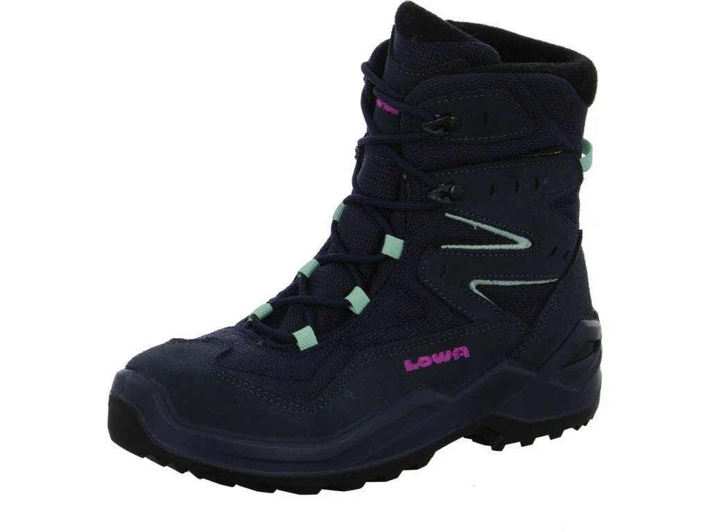 Lowa Kinder Schnürstiefel 641530/6924 Lino GTX Hi Jr navy/pink normal