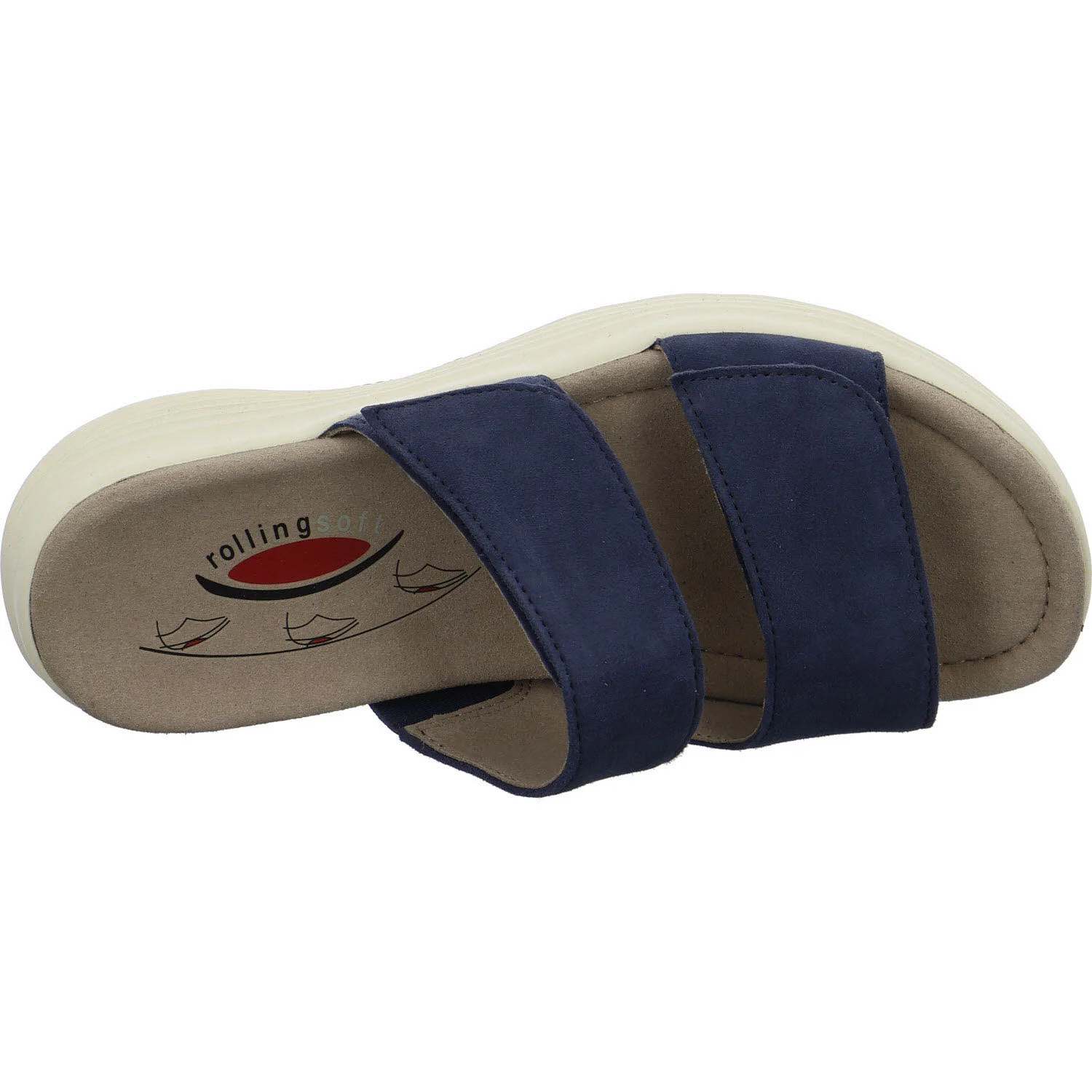 Gabor Rollingsoft Damen Pantoletten 86.811.36 86.811 river G (normal)