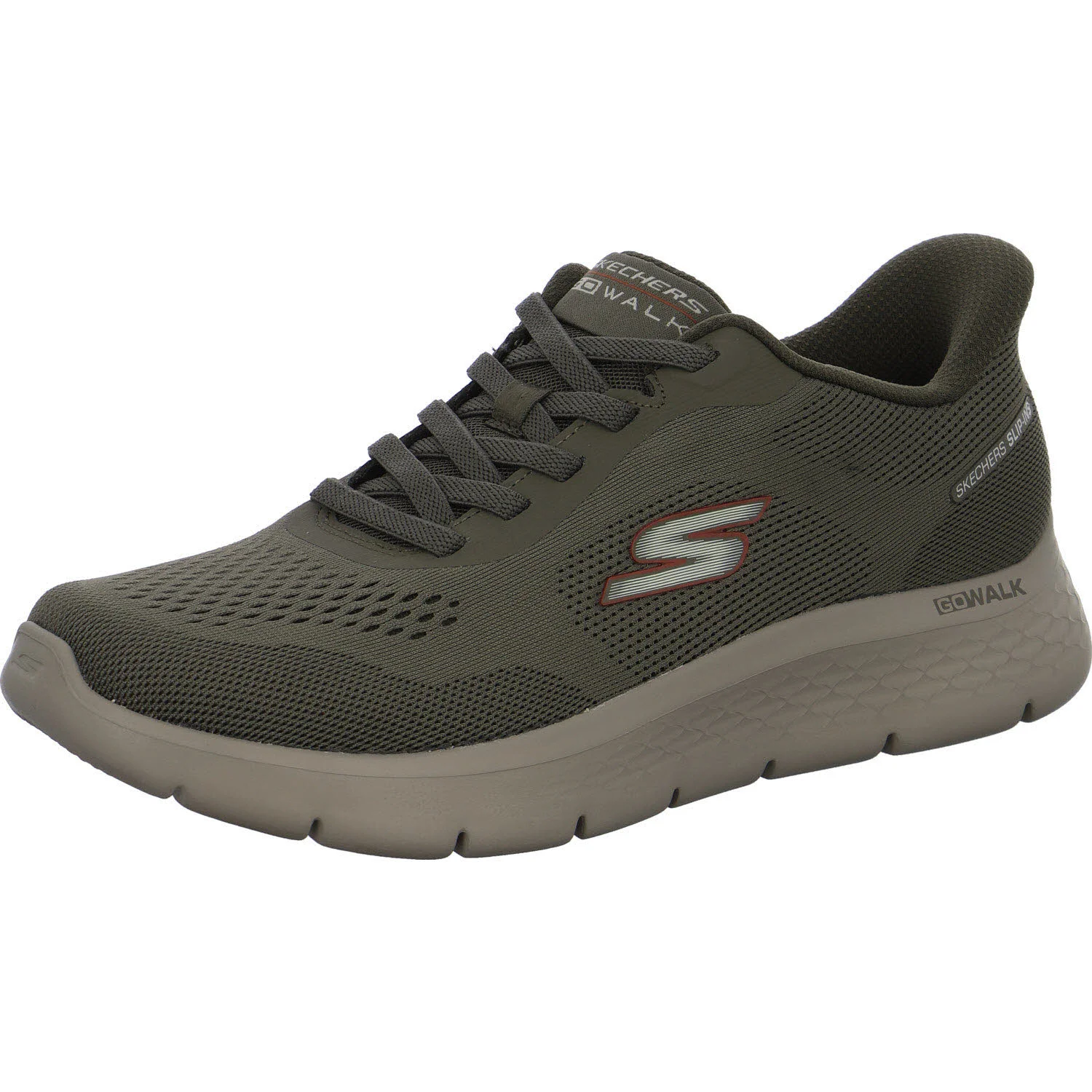 Skechers Herren Slipper 216924 DKTP GO WALK Flex - Master dark taupe normal