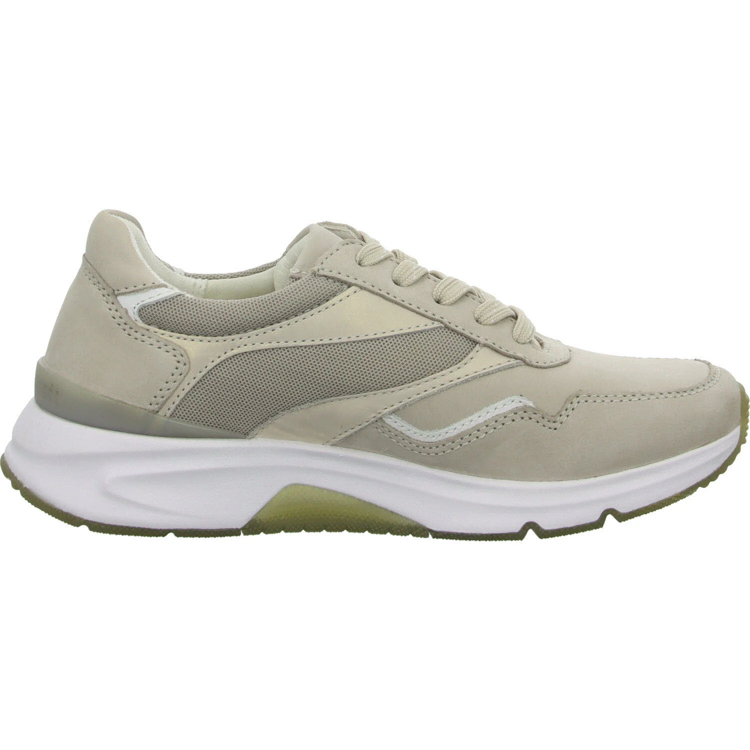 Element 7 von 8 (Bild) – Gabor Rollingsoft Damen Schnürschuhe 86.896.31 86.896 puder/weiss G (normal)