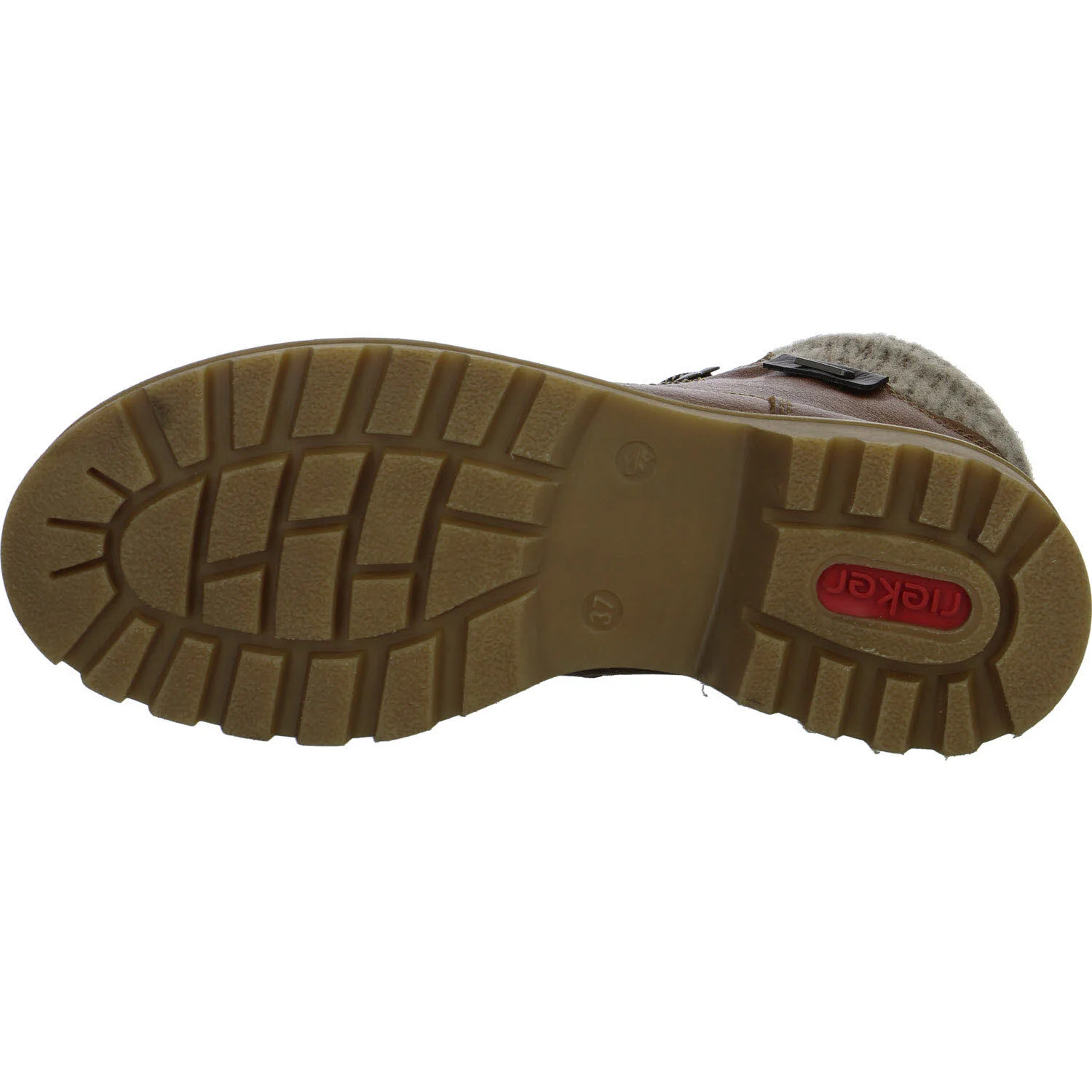 Element 5 von 8 (Bild) – Rieker Damen Schnürstiefel warm 73220-24 73220 zimt/havanna/stein F 1/2 (normal)