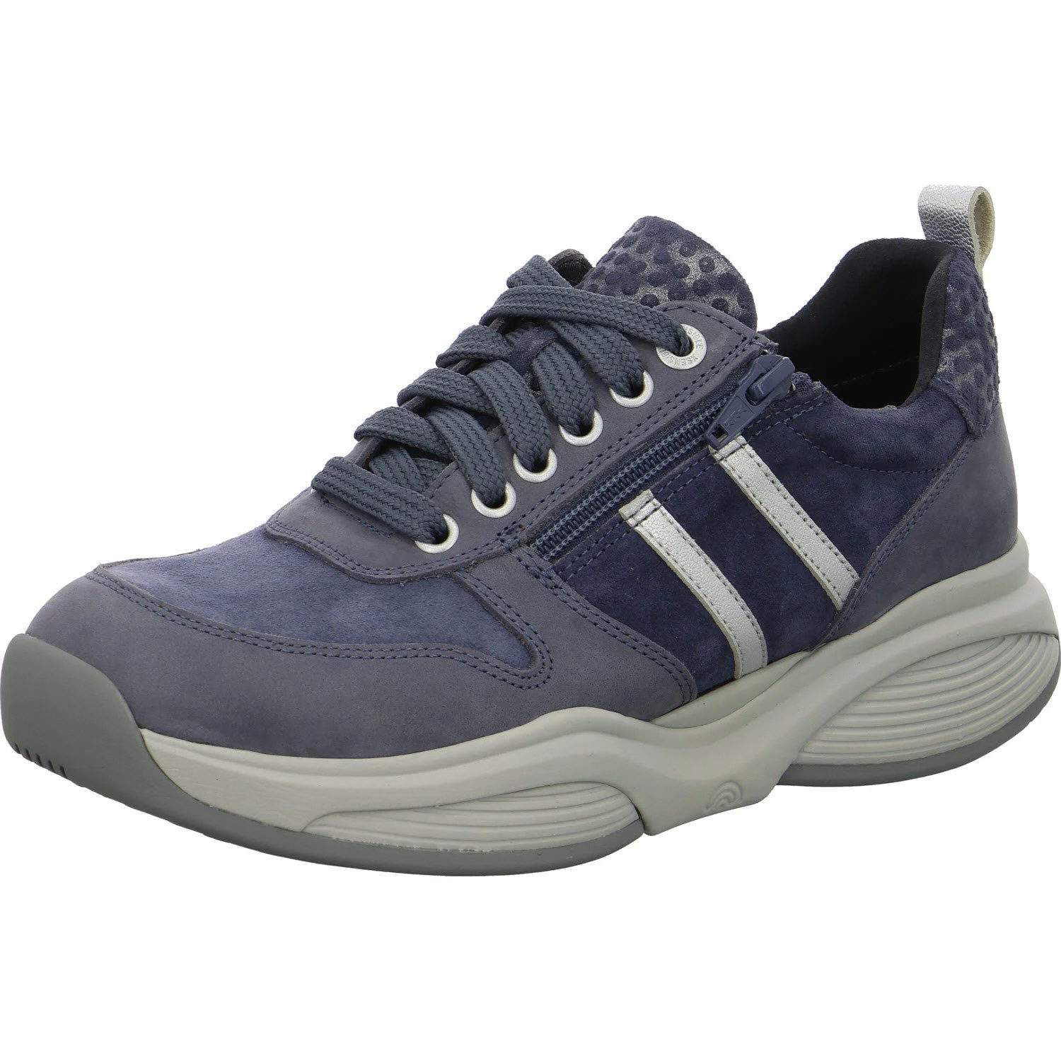 Xsensible Damen Schnürschuhe 30070.2/255-HX SWX3 denim comb HX (weit)