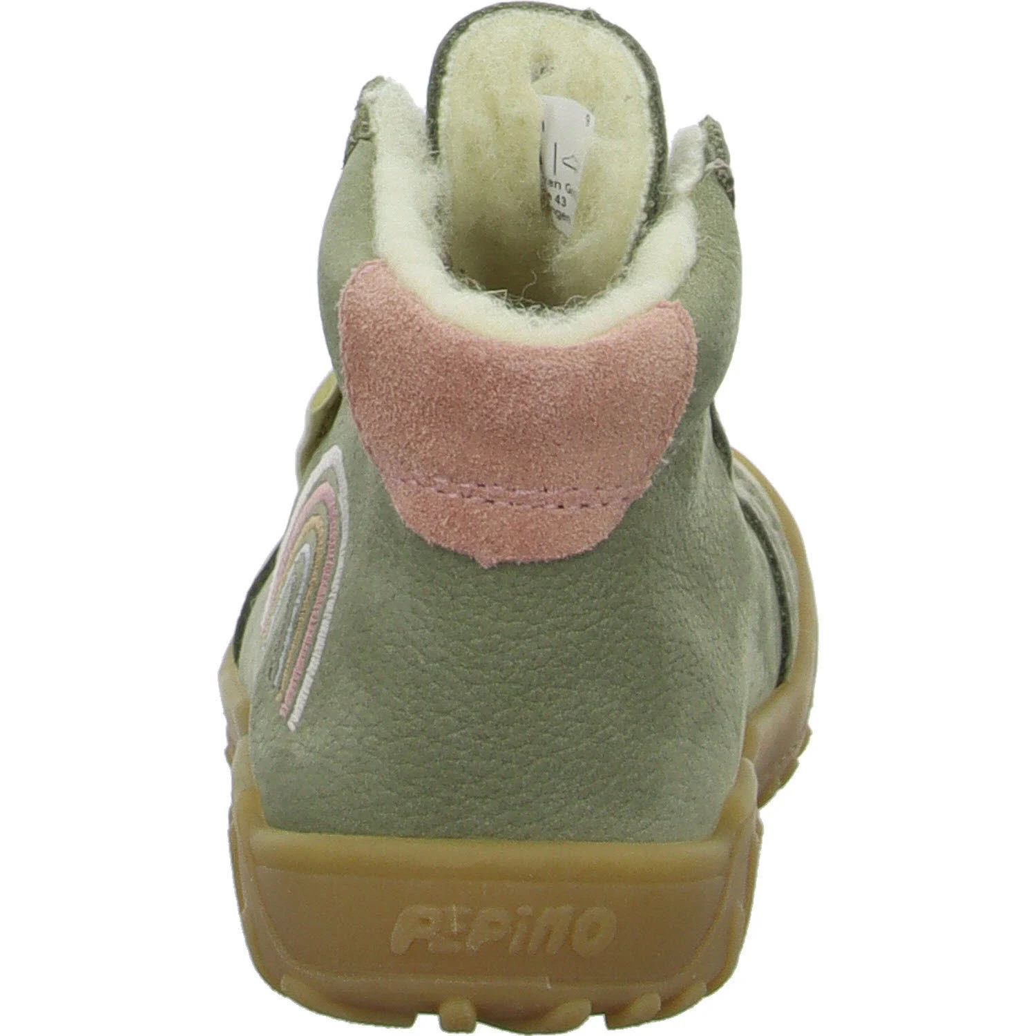 Ricosta Kinder Schnürstiefel 50 3301003/530 Dusty eukalyptus WMS weit