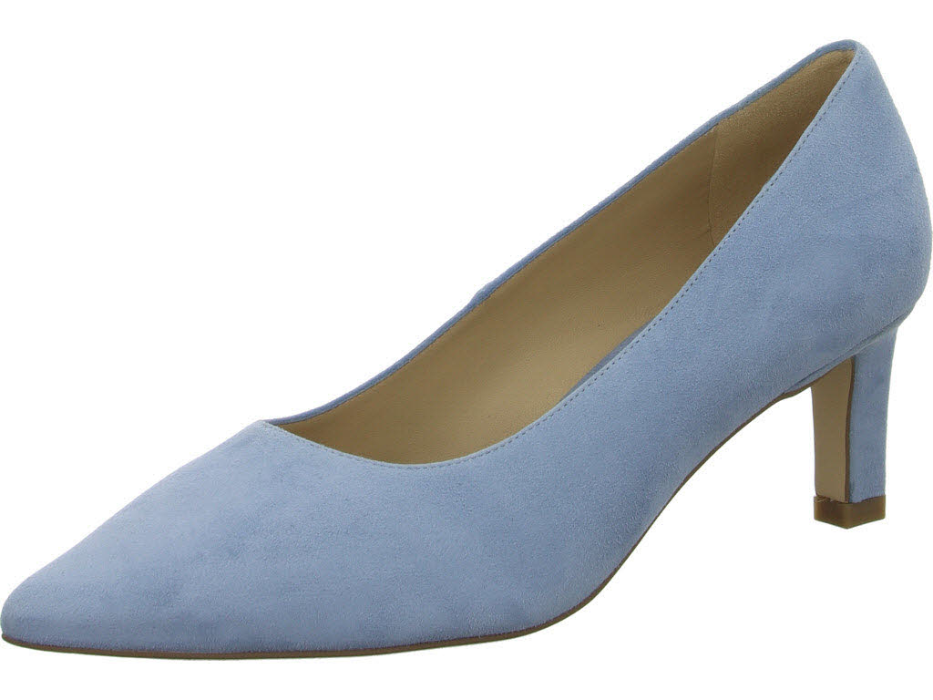 Peter Kaiser Damen Pumps 9-72403-46-818 9-72403-46 blue suede F 1/2 (normal)