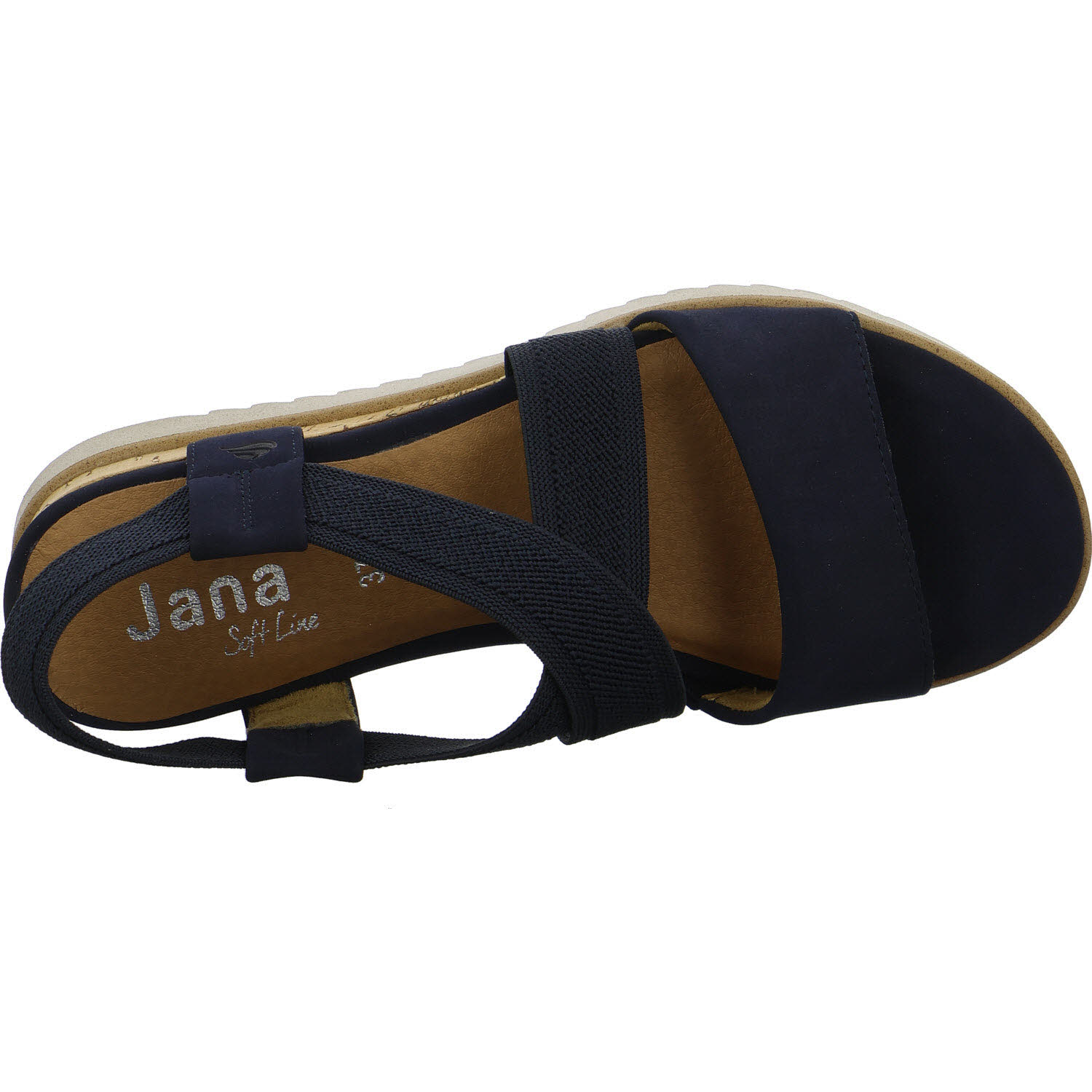 Jana Damen Sandalen 8-28764-46/805 8-28764-46 navy H (weit)