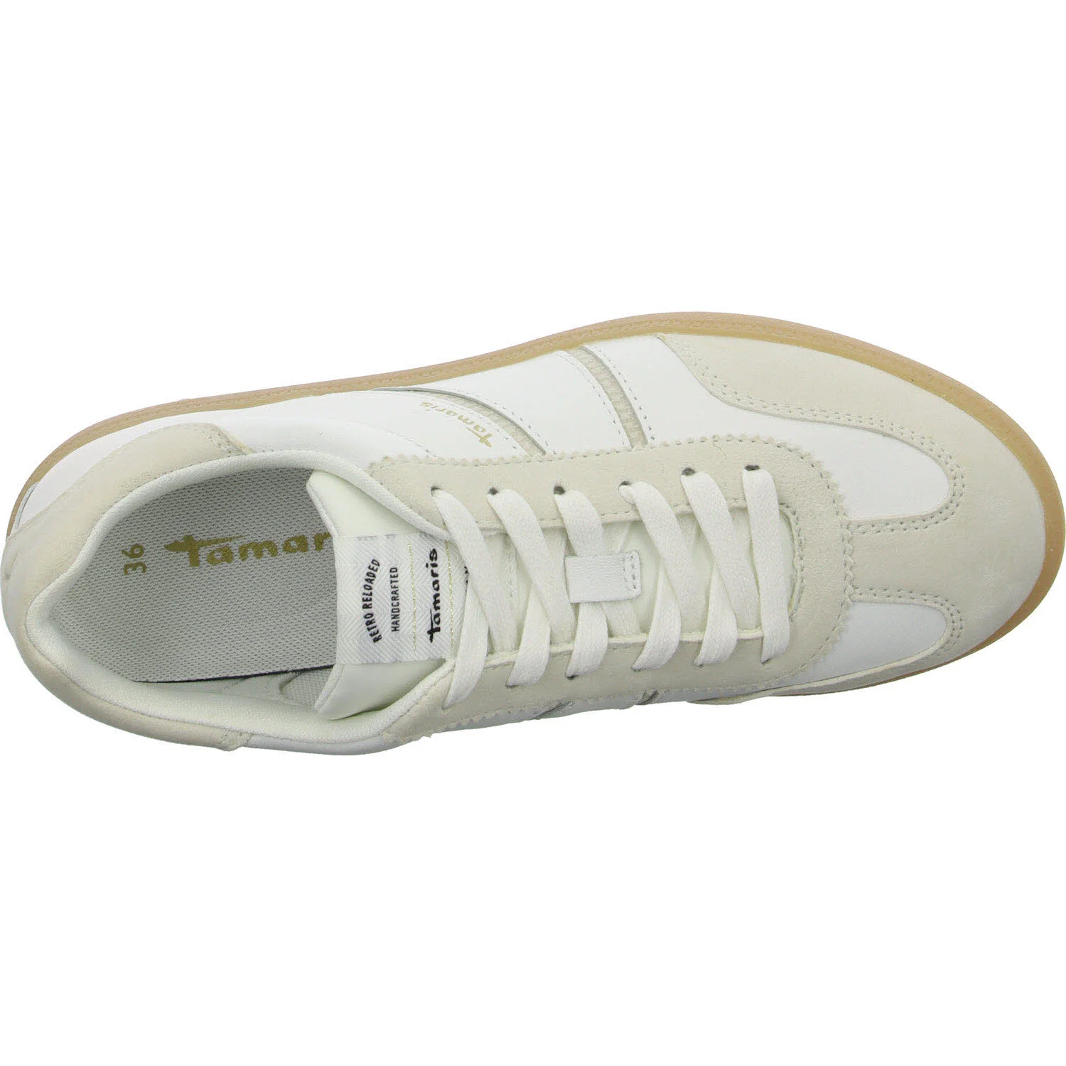 Element 8 von 8 (Bild) – Tamaris Damen Schnürschuhe 1-23624-43/197 1-23624-43 white comb normal