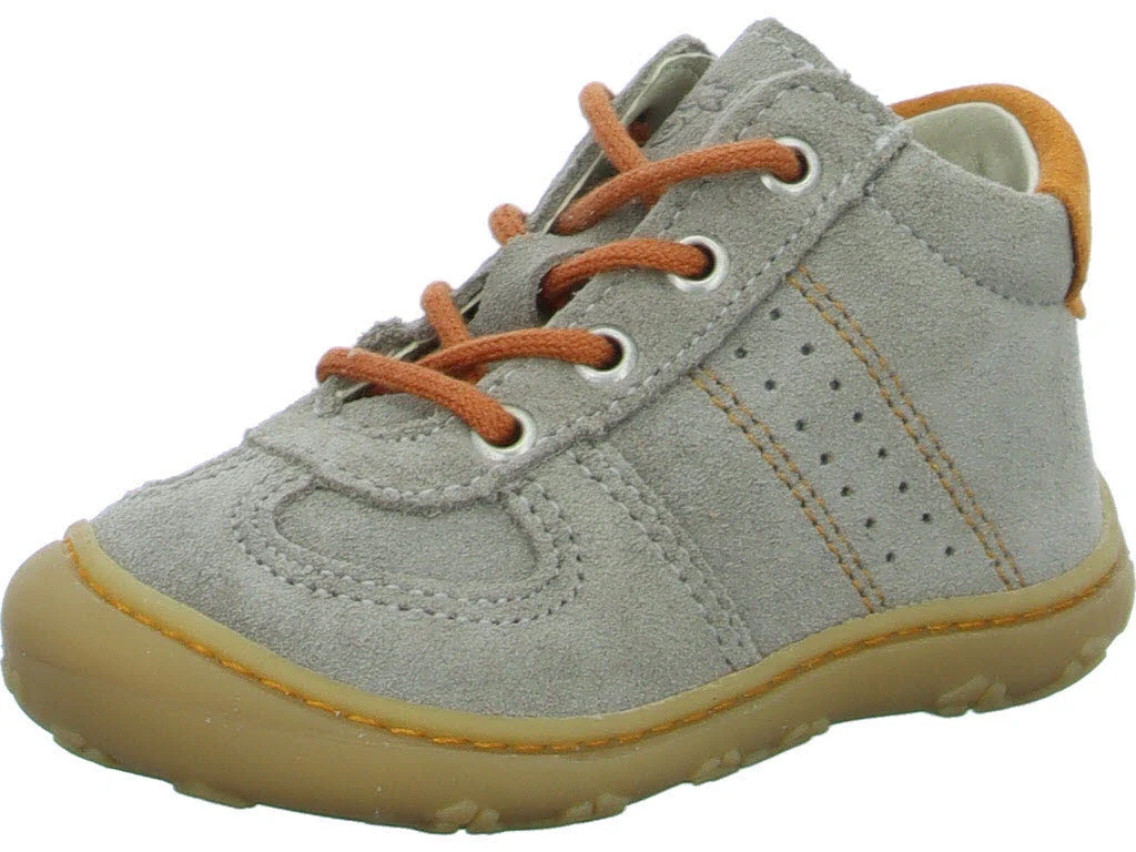 Ricosta Kinder Halbschuhe zum Schnüren 50 1200602/650 SAMI tundra/orange WMS mittel
