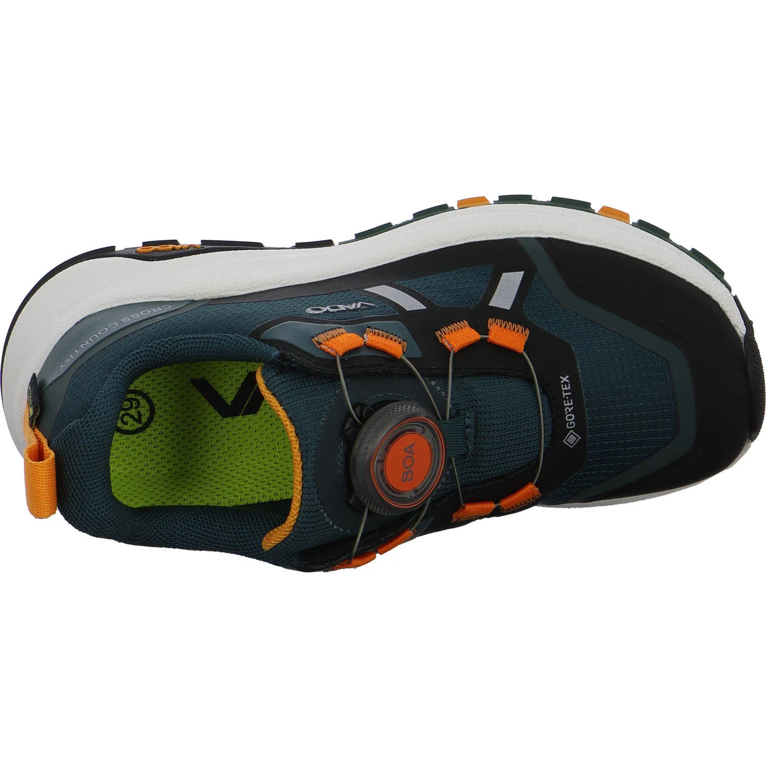 VADO Kinderschuh zum Schlupfen 53501-3500/530 CROSS Lo BOA GTX-inv. petrol normal