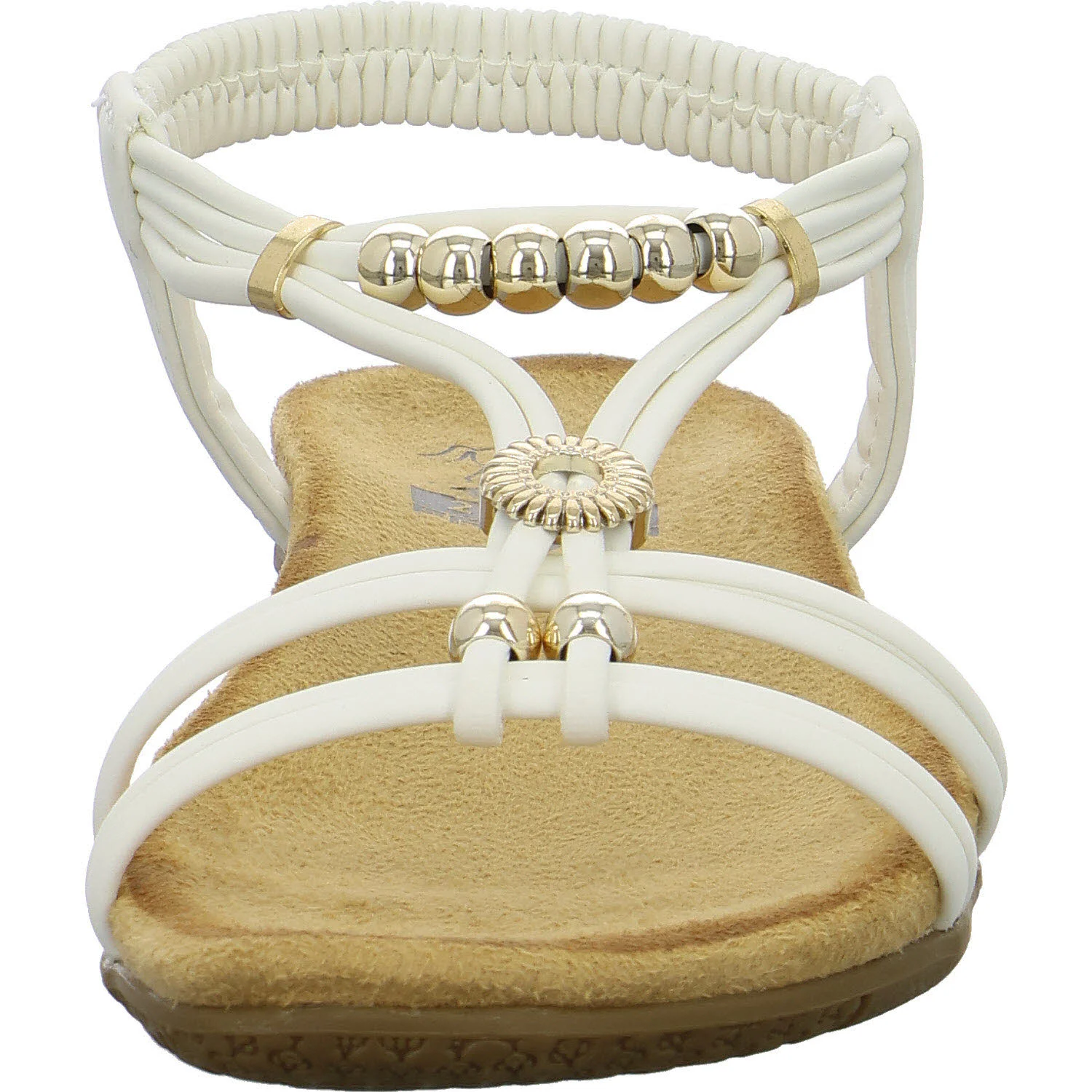 2go Fashion Damen Sandalen 8018843-1 8018843 weiss normal